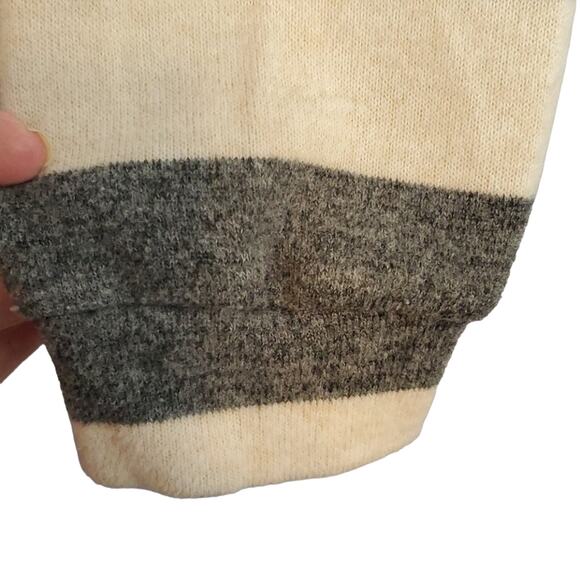 Signature Studio Dolman Sleeve Striped Sweater, L - Picture 4 of 6